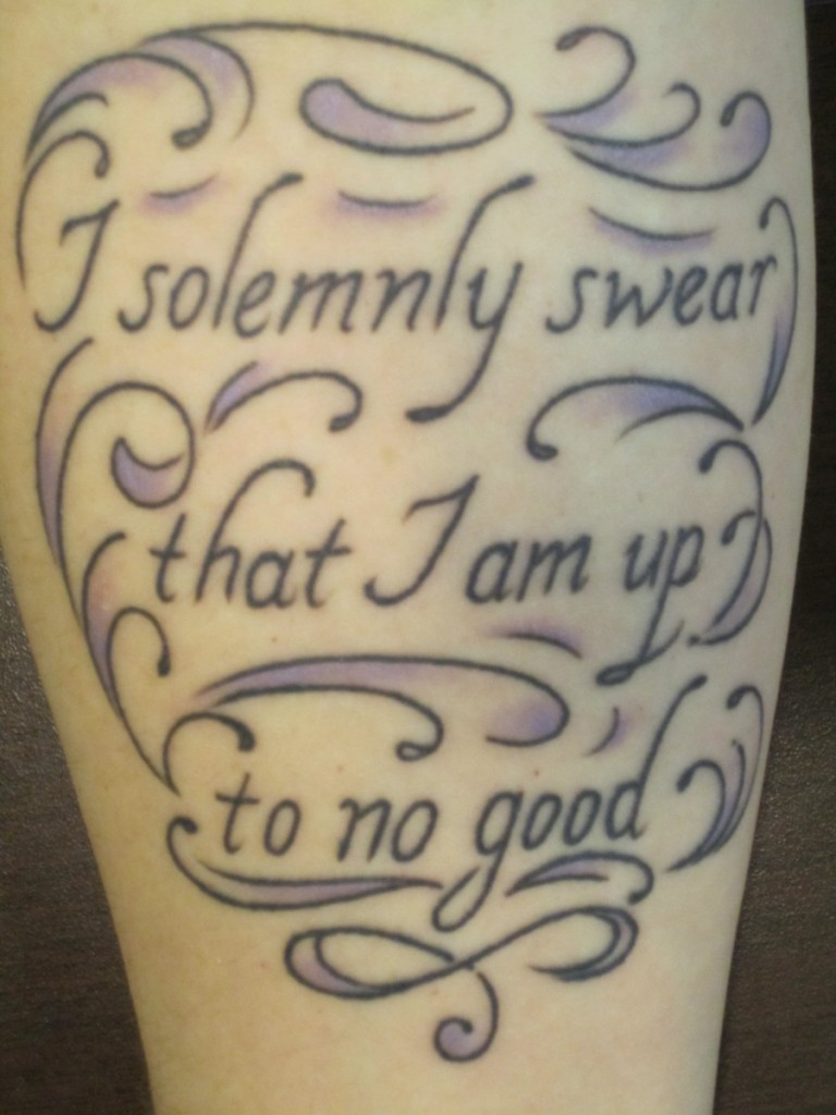 Contrariwise Literary Tattoos Page 41 Of 102 The Original with measurements 768 X 1024