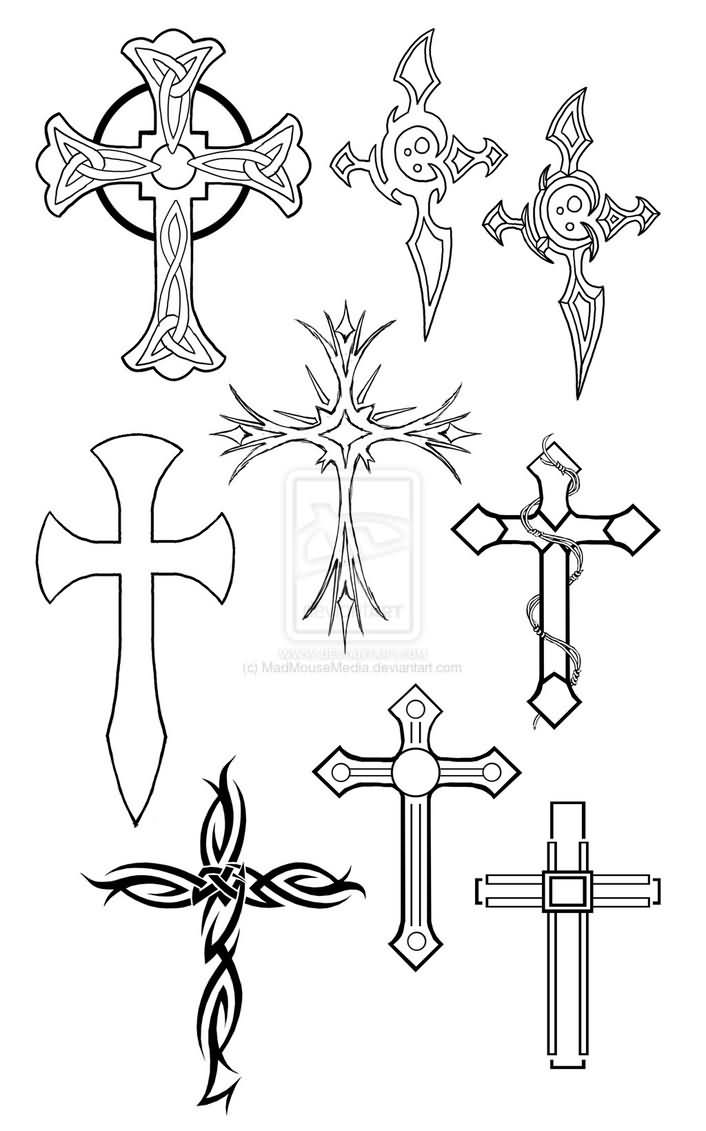 Cool Cross Tattoos Designs with regard to size 706 X 1131