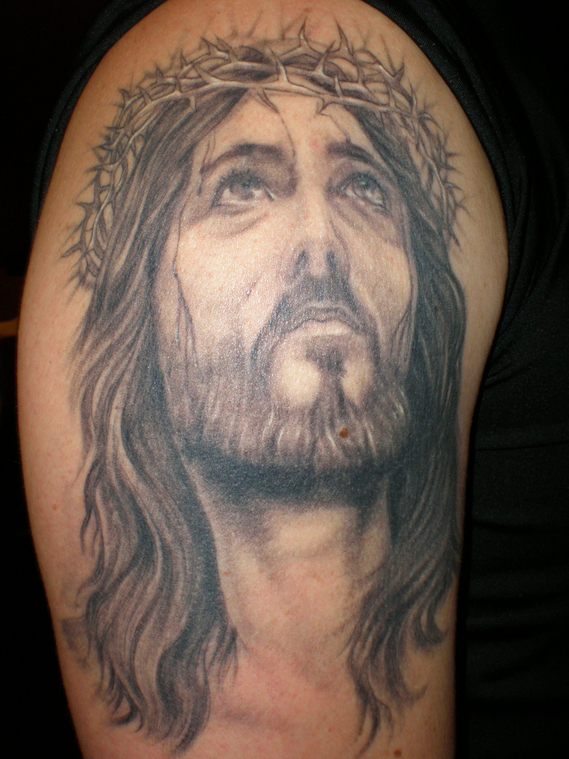 Cool Jesus Tattoo Design 3d Beauty Or Not Christ Tattoo Jesus regarding proportions 2304 X 3072