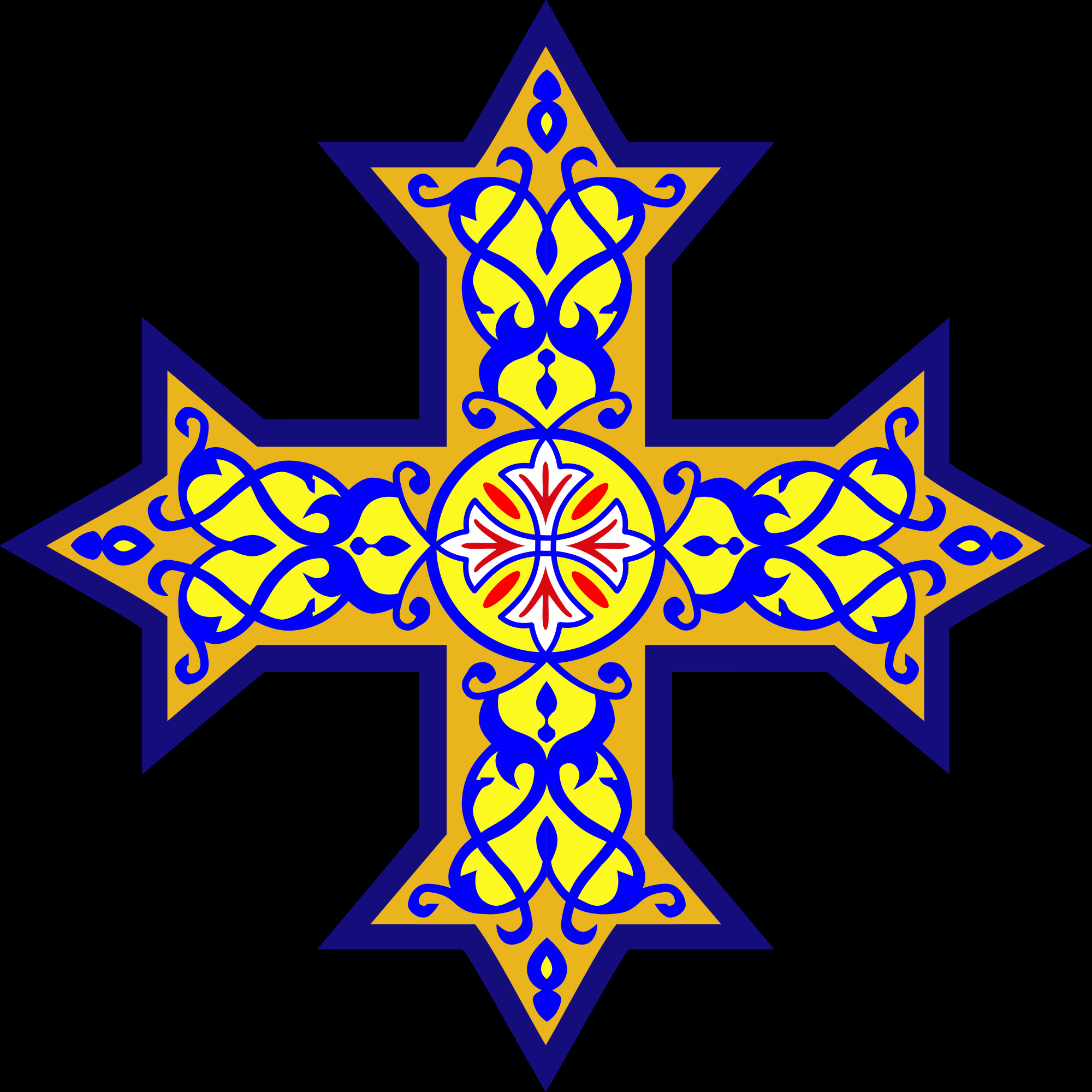 Coptic Cross Wikipedia pertaining to sizing 2000 X 2000