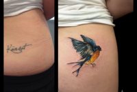 Cover Up Bird Tattoo My Works Tattoos Cover Tattoo Cover Up in size 2448 X 2448