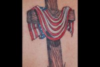 Cross And American Flag Tattoo Ideas Patriotic Tattoos Tattoos intended for proportions 1280 X 1280