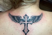 Cross And Angel Wing Tattoo Audrey Mello My Art Tattoos with sizing 852 X 1136