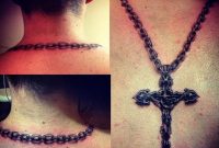 Cross Chain Realistic 3d Tattoo Best Tattoo Ideas Gallery Tattoo in dimensions 1069 X 1000