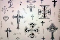 Cross Flash Irishartiste On Deviantart Tattoo Flash Crosses with regard to sizing 1280 X 1035