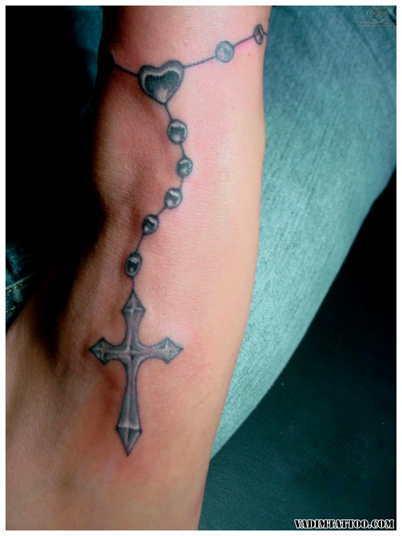 Cross Necklace Tattoo 97 Images In Collection Page 2 with sizing 800 X 1067