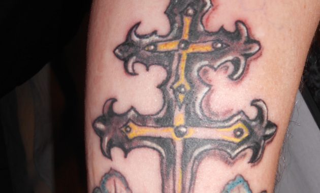 Cross Of Lorraine Tattoo • Half Sleeve Tattoo Site