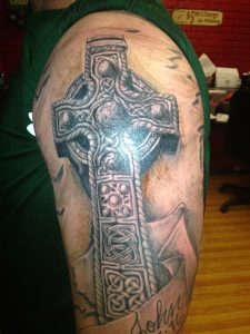 Cross Tattoo Celtic 3d Iron Cross Half Sleeve Diy Projects intended for sizing 2448 X 3264