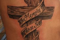 Cross Tattoo Designs For Men Wooden Cross Tattoos Designs And intended for dimensions 1258 X 1942