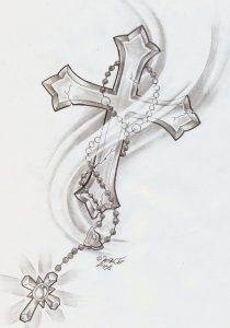 Cross Tattoo Designs I Love This Might Get It One Day Dont pertaining to measurements 748 X 1067