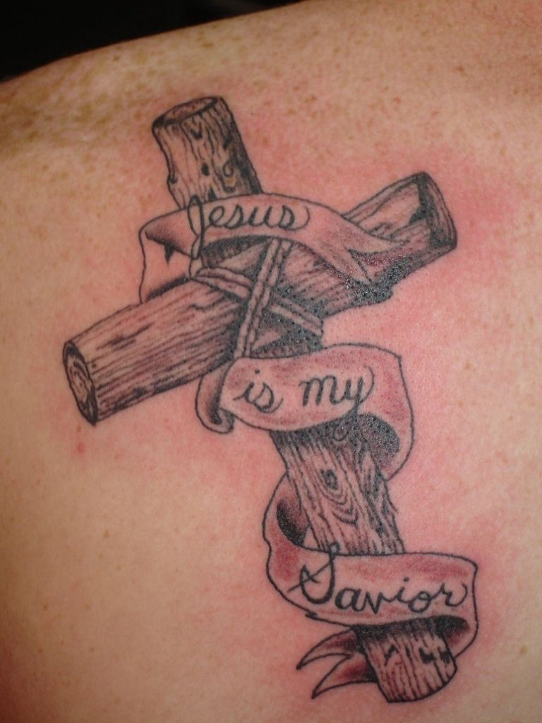 Cross Tattoo With Crown Of Thorns Thorn Cross Tattoo Tattoo regarding size 768 X 1024