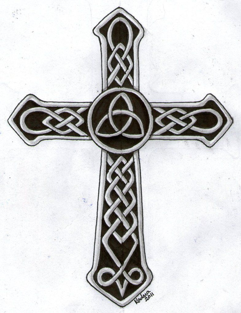 Cross Tattoos Celtic Cross Tattoo Design Kad Ma On Deviantart intended for size 785 X 1017