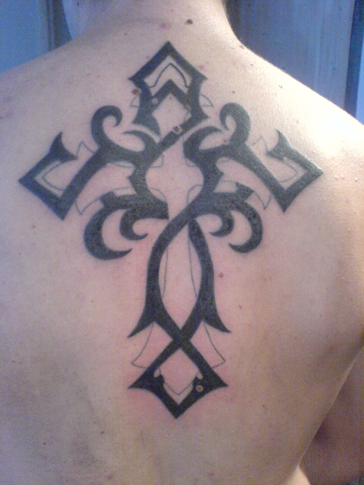 Cross Tattoos For Man And Woman Tribal And Celtic Cross Tattoo Designs intended for size 1224 X 1632