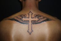 Cross Tattoos For Men With Wings On Back Body Canvas Cross intended for sizing 1024 X 768