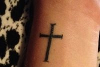 Cross Tattoos On Wrist Designs Ideas And Meaning Tattoos For You for proportions 736 X 1308