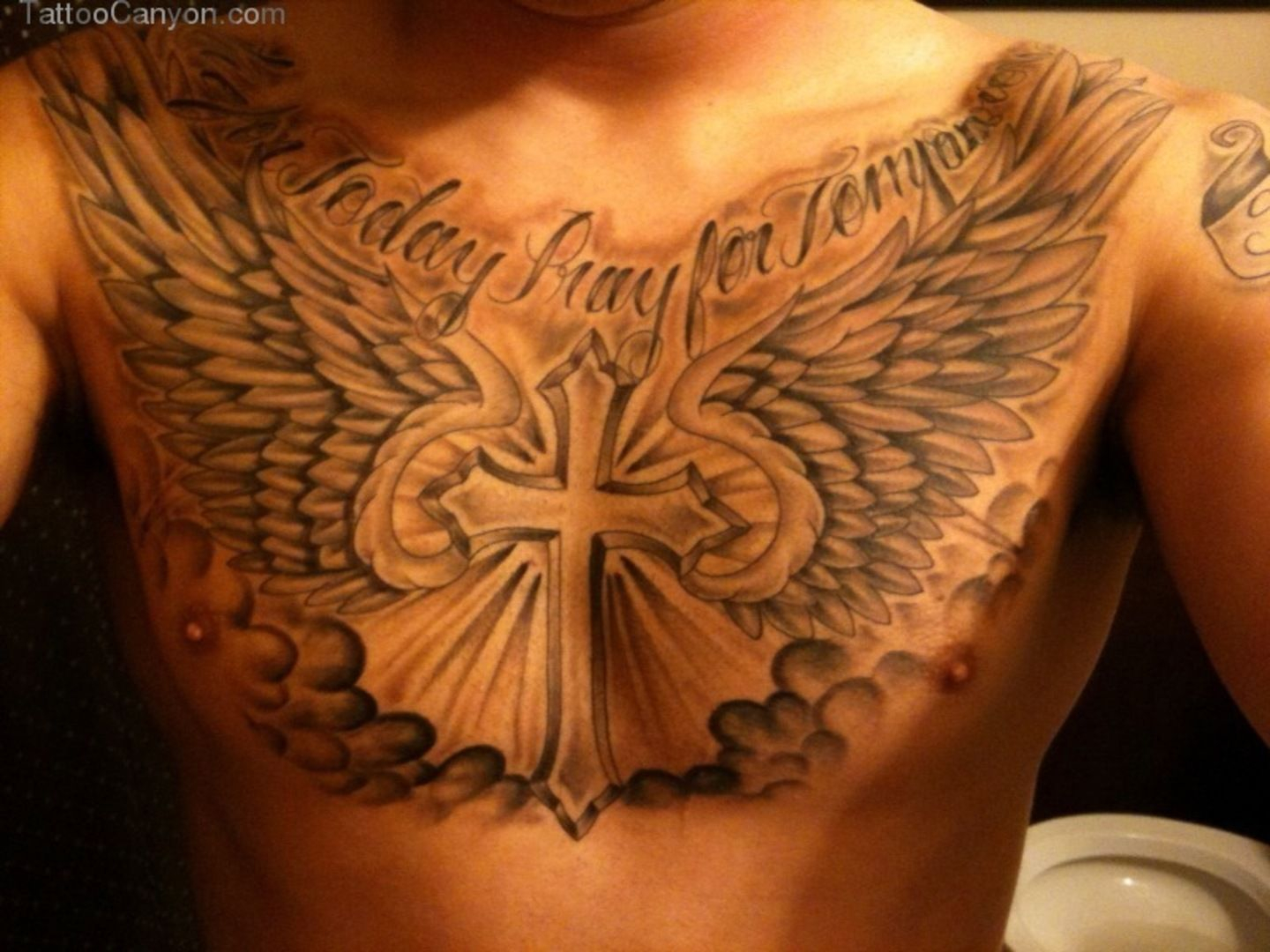 Cross With Angel Wings And Halo Tattoo 1000 Geometric Tattoos inside proportions 1440 X 1080