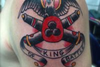 Crossed Cannons And Eagle Tattoo King Of Battle Keelh Flickr pertaining to size 768 X 1024