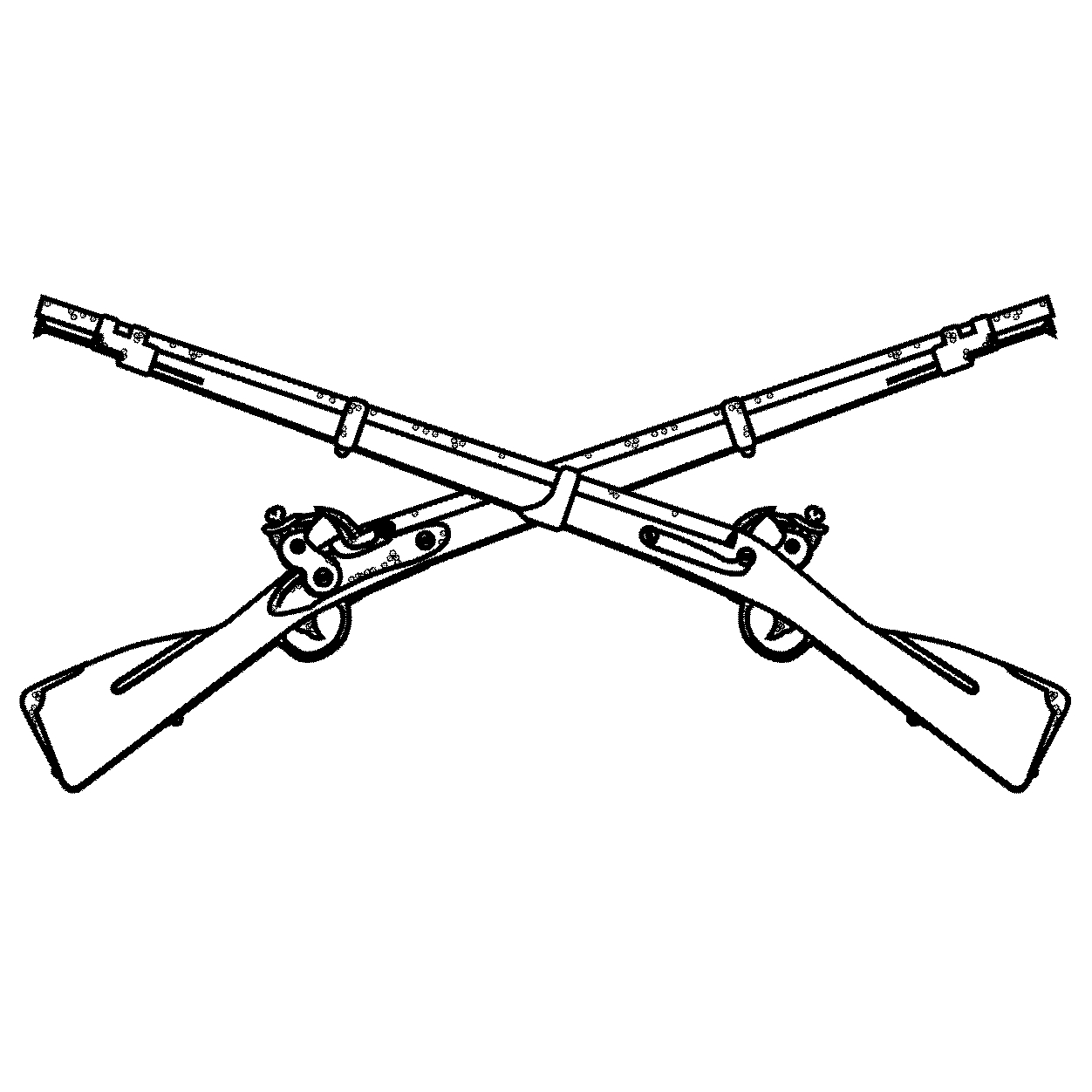 Crossed Guns Free Download Best Crossed Guns On Clipartmag in sizing 1252 X 1252