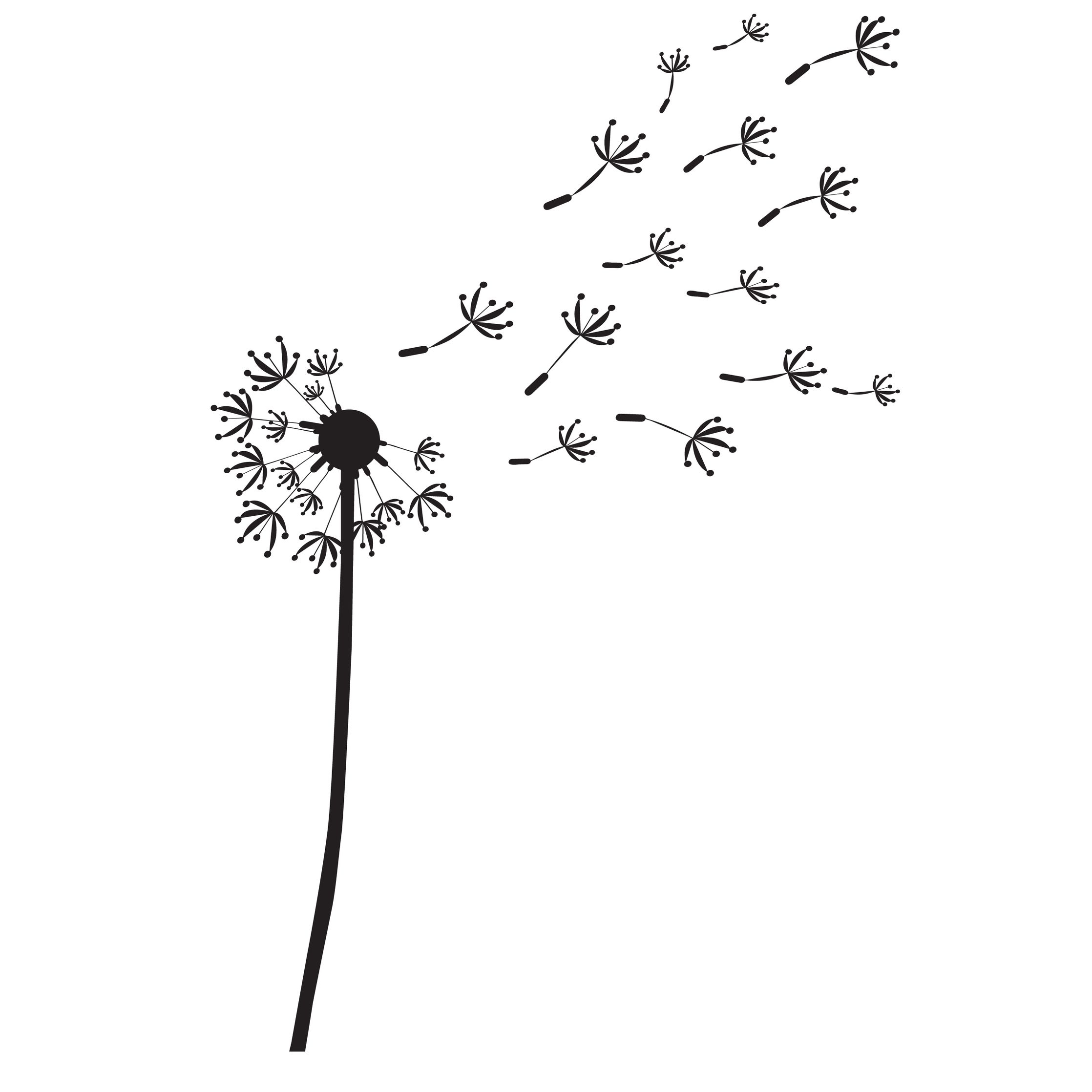 Dandelion Into Birds Tattoo Another Dandelion Tattoo Tattoos for measurements 2236 X 2236