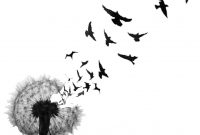 Dandelion Tattoo Getting This But With Butterflies Instead Of Birds with regard to size 1039 X 1320