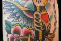 Day Of The Dead Inspired Bird Tattoo Dia De Los Muertos Tattoos in size 1343 X 2316