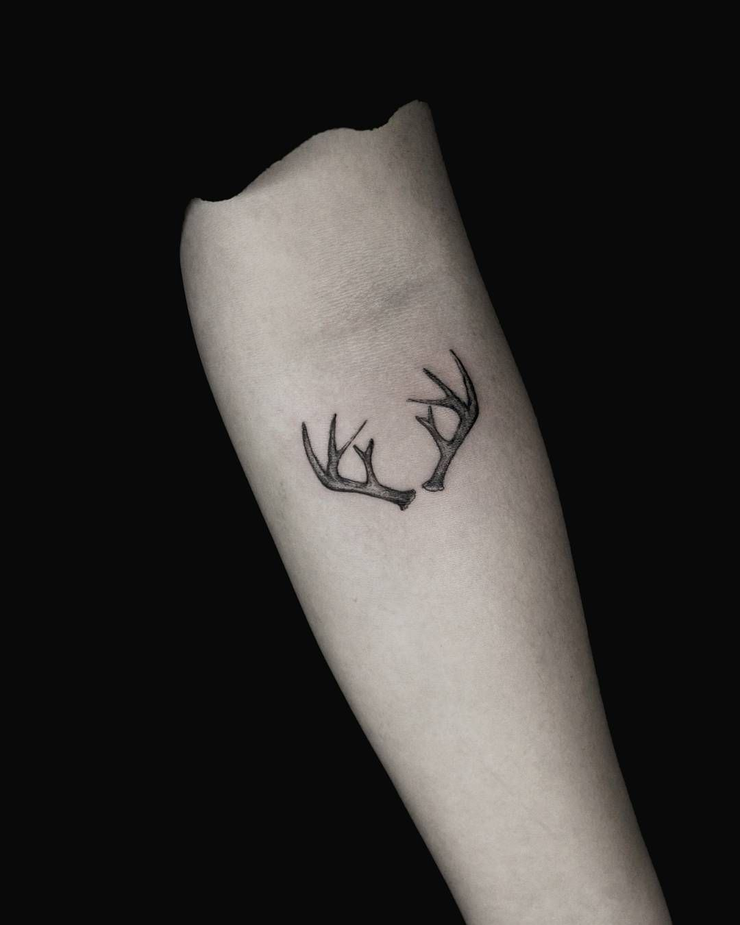 Deer Antler Tattoo Stellatxttoo Stellatxttoo Tattoo Antler in measurements 1080 X 1350