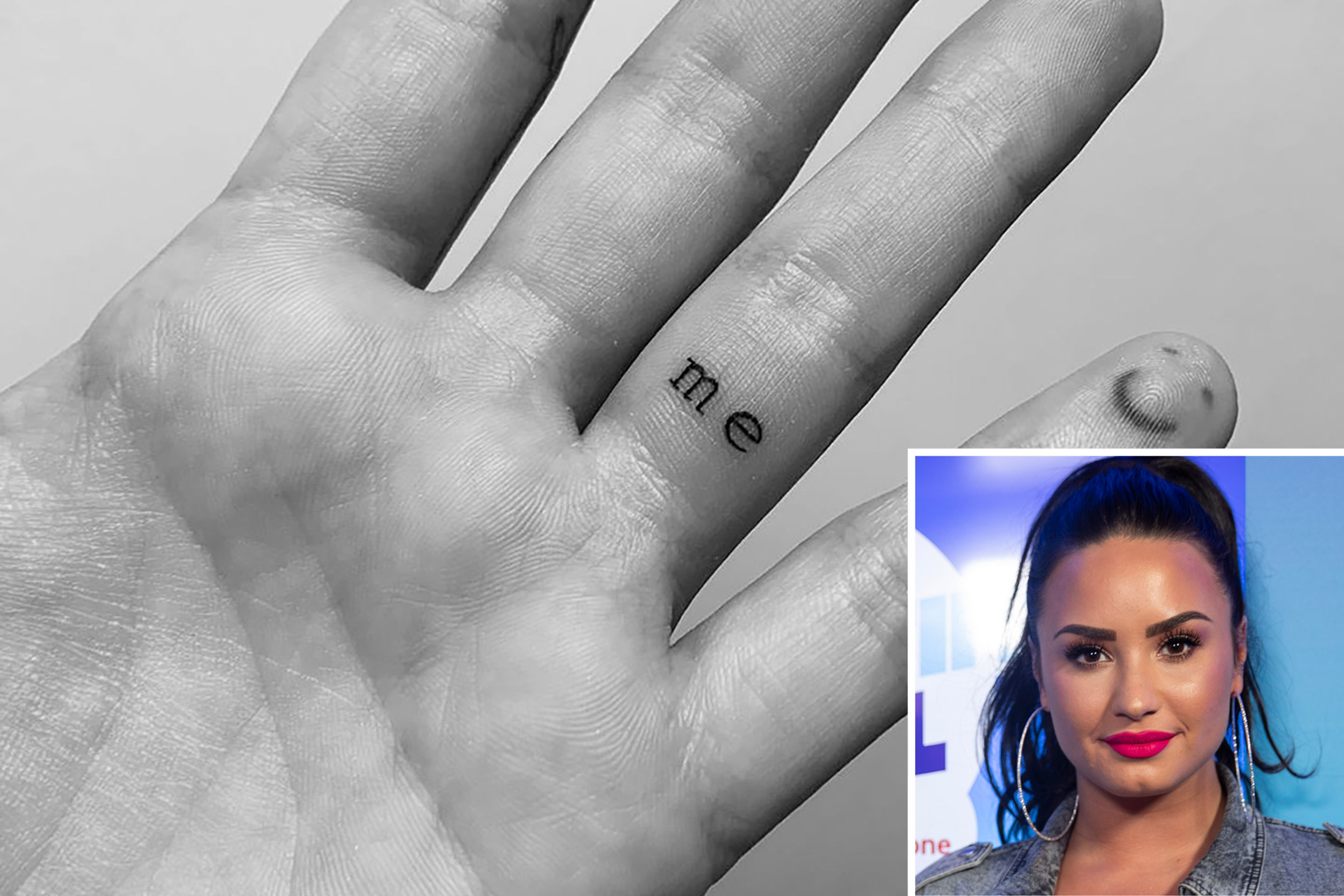 Demi Lovato Reveals New Inspirational Tattoo And Its Meaning inside sizing 2700 X 1800