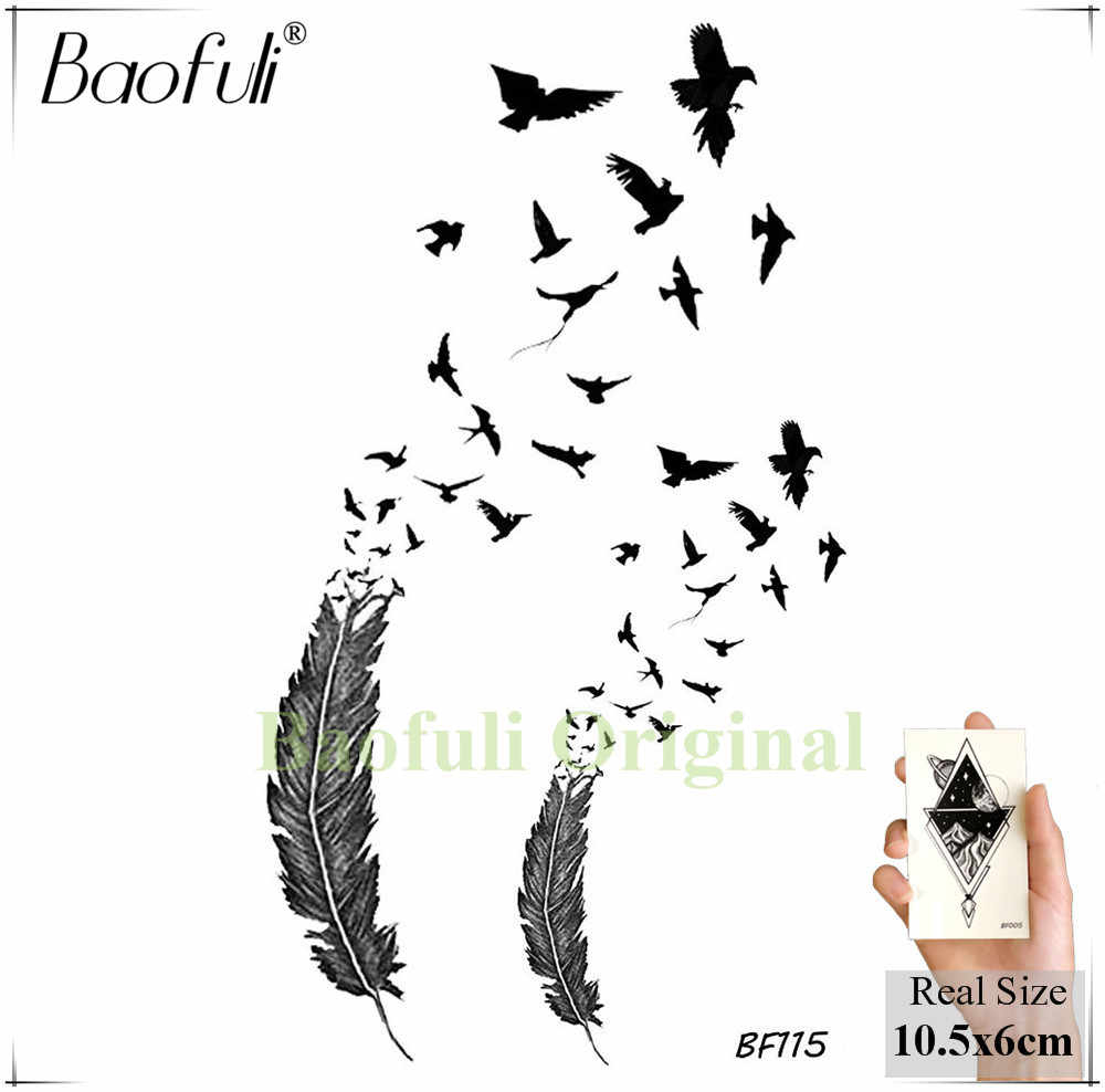 Detail Feedback Questions About Baofuli Anchor Bird Tattoo Temporary pertaining to size 1000 X 988