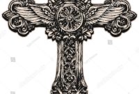 Detailed Cross Illustration Tattoo Designs Two Cross Tattoo with regard to size 1200 X 1600