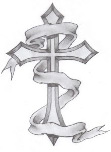 Drawings Of Crosses Classic Cross Tattoo Glax34 Diet Tips in sizing 844 X 1149