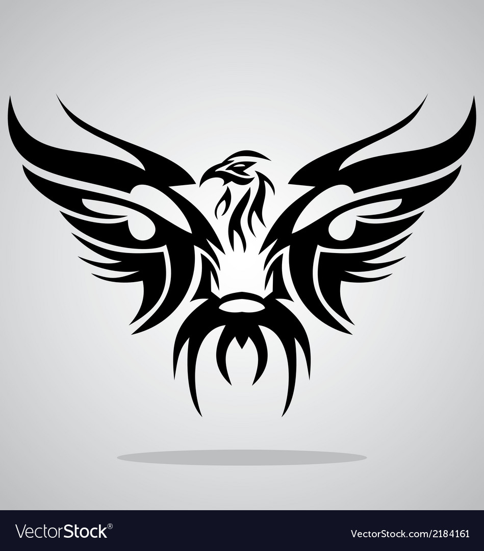 Eagle Tattoo Stencil Vector Images 76 throughout dimensions 949 X 1080