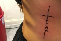 Faith Cross Tattoo Side Rib Cross Tattoo Tatspiercings for proportions 1288 X 2208