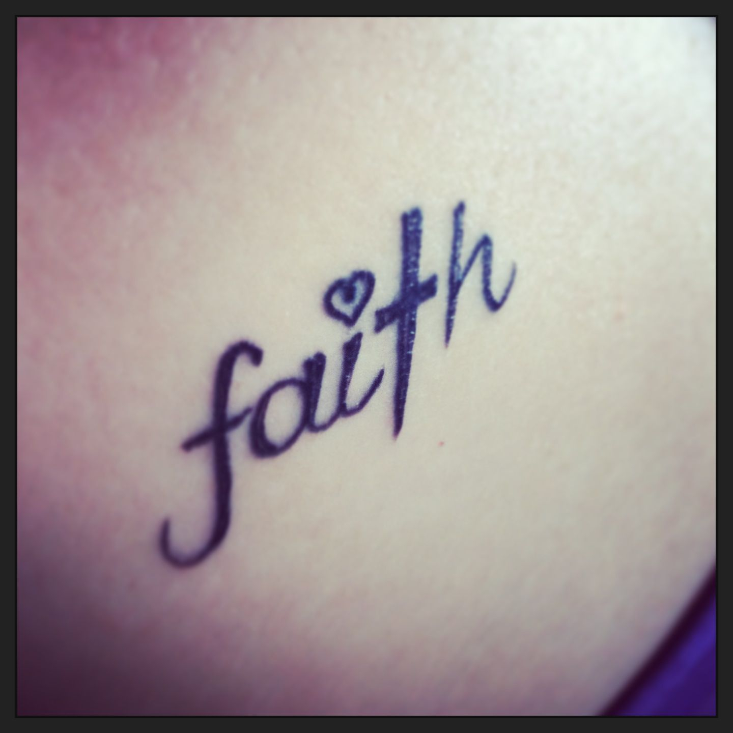 Faith Tattoo T Is A Cross I Dotted With Heart Beautiful Tattoos throughout proportions 1440 X 1440