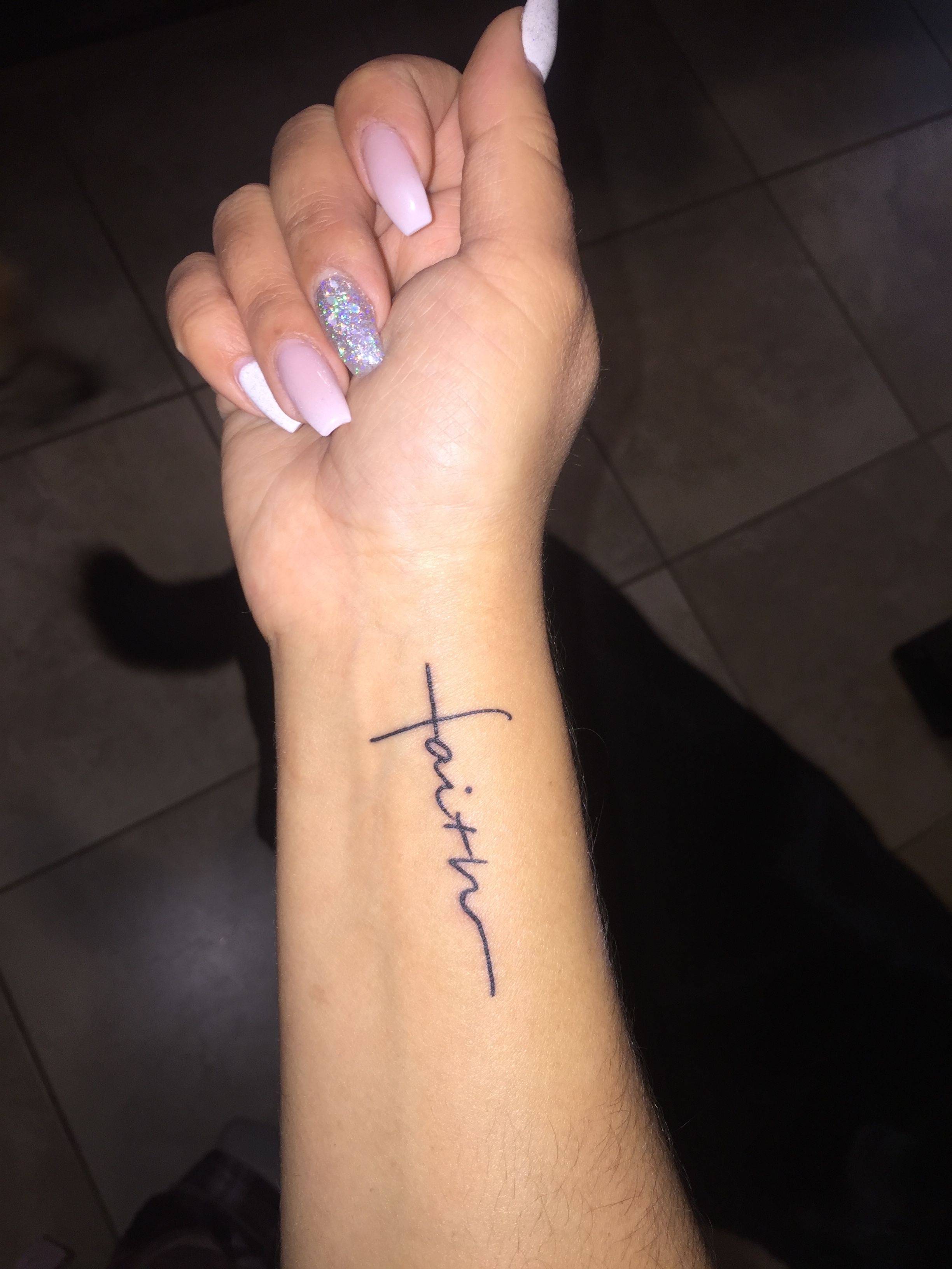 Faith Tattoo Wrist Tattoo Tattoos Christian Tattoos Tattoos inside dimensions 2448 X 3264