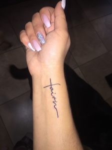 Faith Tattoo Wrist Tattoo Tattoos Christian Tattoos Tattoos intended for proportions 2448 X 3264