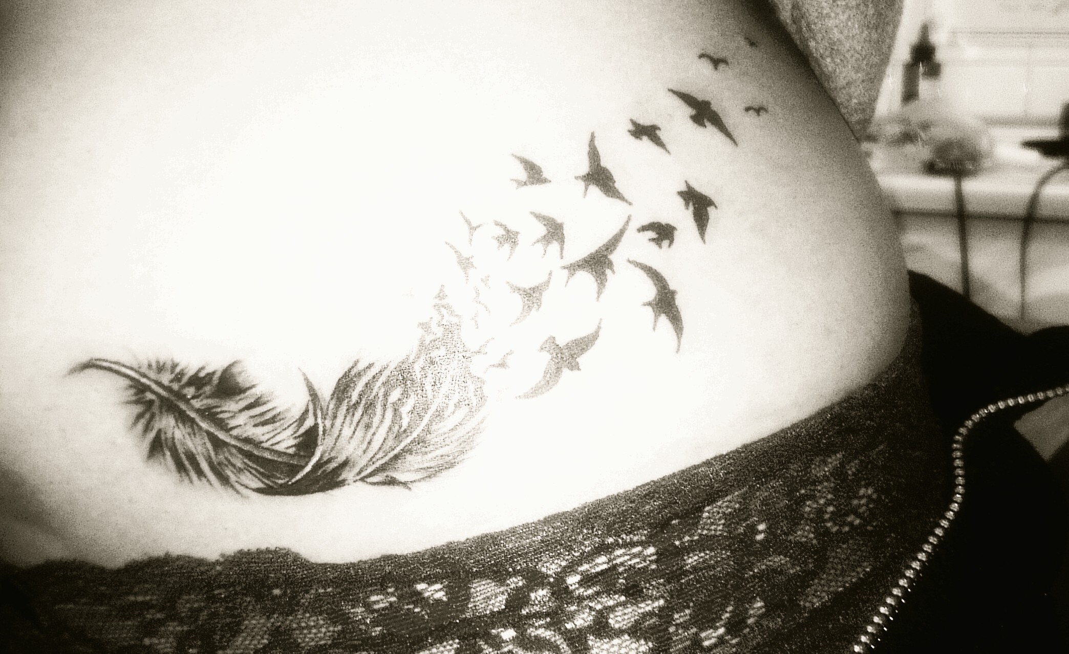 Feather Tattoos Designs Ideas And Meaning Tattoos For You regarding size 2088 X 1278