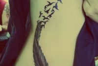 Feather With Birds Tats Feather With Birds Tattoo Feather for sizing 1280 X 1707