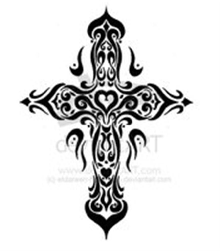 Feminine Cross Tattoos Going To Get This With Teal White with regard to measurements 890 X 1012