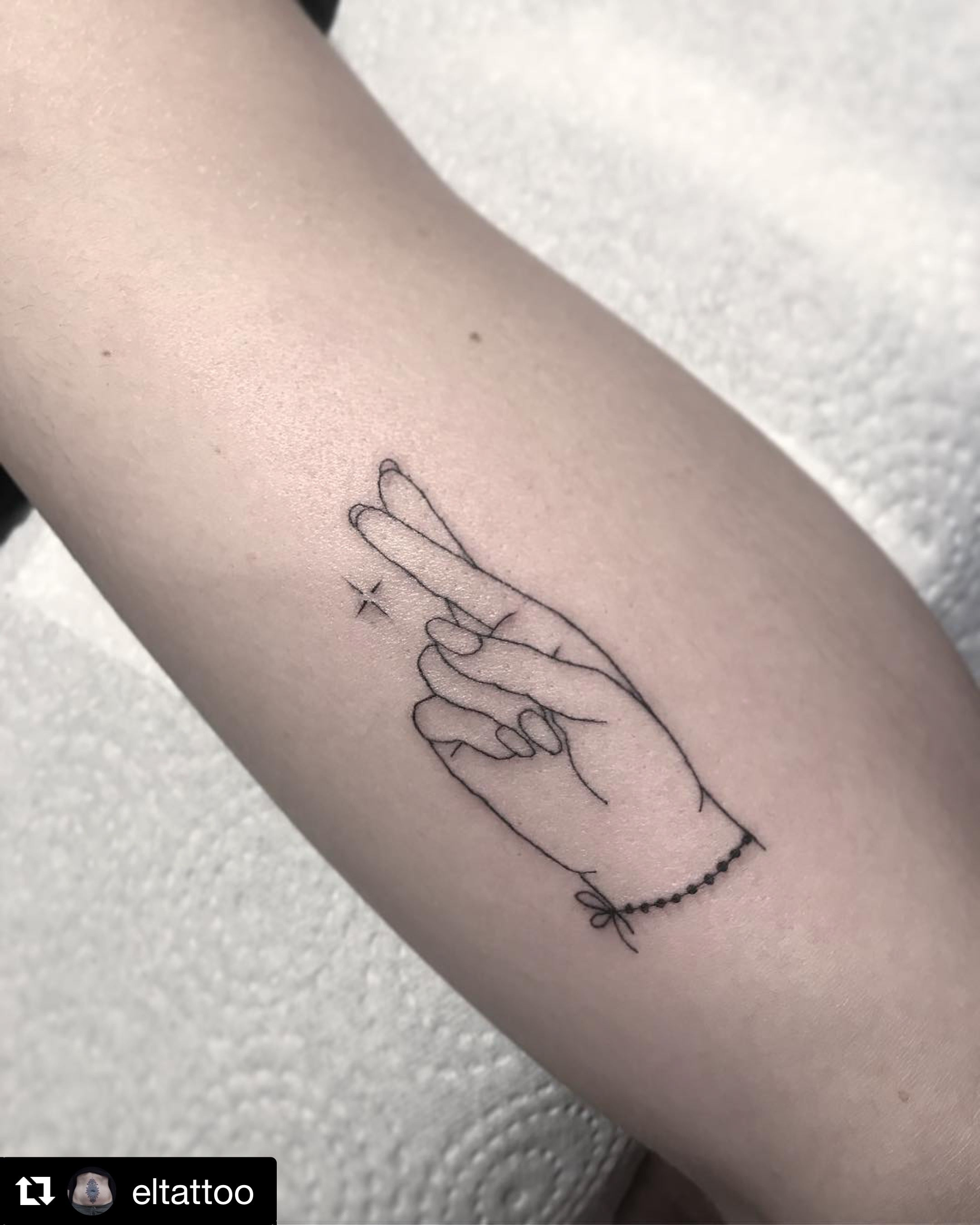Fingers Crossed Tattoo Tattoo Tattoos Body Art Crossed Fingers with dimensions 2160 X 2700