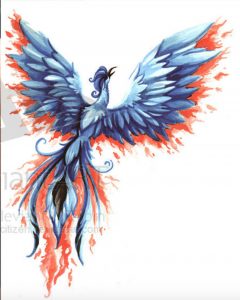 Fire And Water Phoenix Tattoos Phoenix Bird Tattoos Phoenix with measurements 1008 X 1258