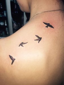 First Tattoo Birds With Detail Tattoos Tattoos Time Tattoos inside measurements 1000 X 1334