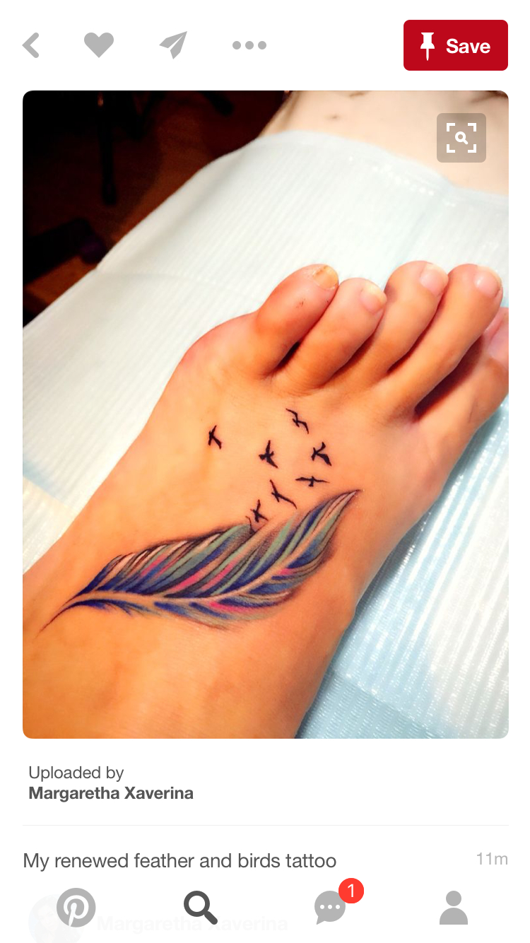Foot Feathers Tattoo Designs Foot Feather Tattoos Feet Tattoos throughout proportions 750 X 1334