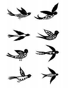 Free Bird Tattoo Designs Crafts Free Bird Tattoo Bird Outline for dimensions 2550 X 3300