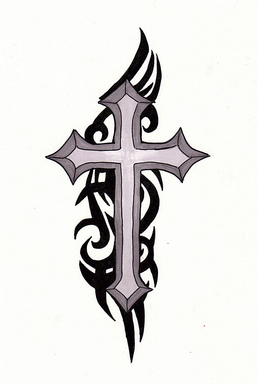 Free Cross Tattoo Cliparts Download Free Clip Art Free Clip Art On in dimensions 852 X 1272