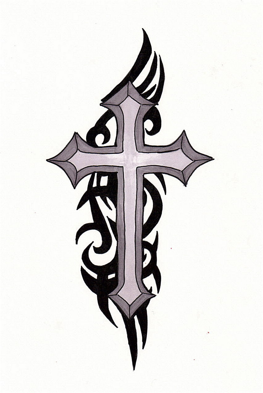 Free Cross Tattoo Cliparts Download Free Clip Art Free Clip Art On intended for proportions 852 X 1272