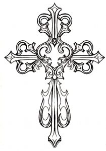 Free Cross Tattoo Cliparts Download Free Clip Art Free Clip Art On throughout sizing 876 X 1253