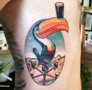 Guinness Toucan Tattoo Birds Tattoos Tattoos Ireland Tattoo with dimensions 1080 X 1053