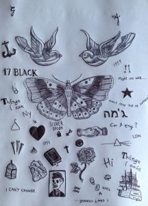 Harry Styles True Art Tattoos They Need The Anchor And His Leafs inside sizing 1536 X 2138