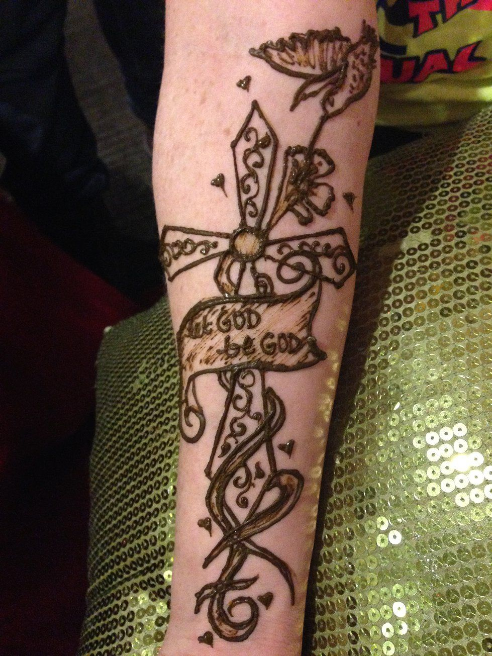 Henna Tattoo Cross Sk Henna Designs Tattoos Henna Henna Designs pertaining to size 979 X 1305