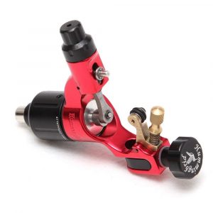 Hummingbird Rotary Tattoo Machine V2 In Red with proportions 1000 X 1000